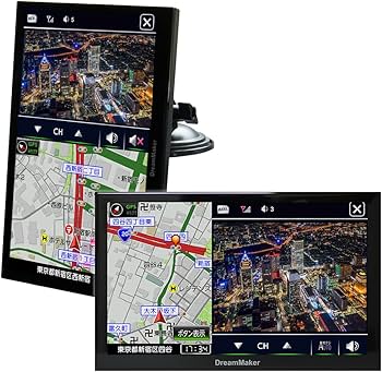 ドリームメーカーナビ　ATP DPLAY-1012ATP｜10.1インチフルセグTVポータブルナビ 2025年度版